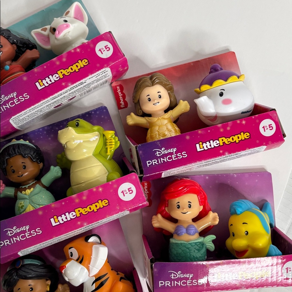 👑✨ NIB Bundle Fisher-Price Disney Princess Figure Sets, 7 different sets ✨👑 - Picture 15 of 17